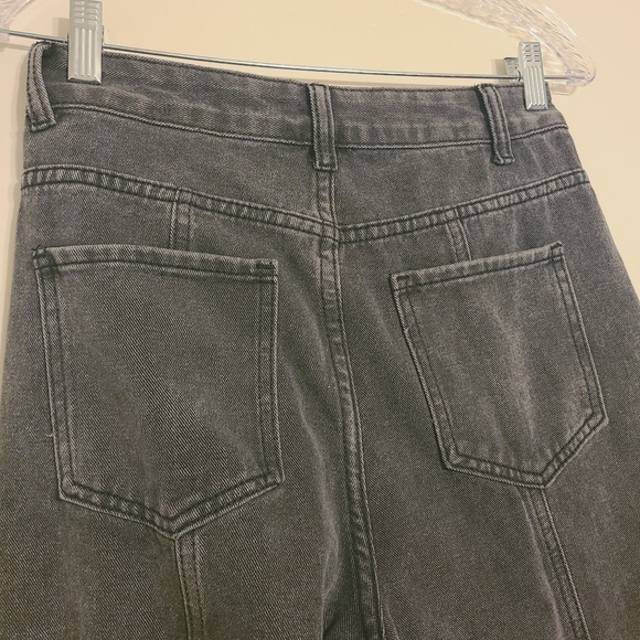 Pretty Little Thing | Women's Black High Waist Cargo Jeans (Size 4) - Picture 12 of 14